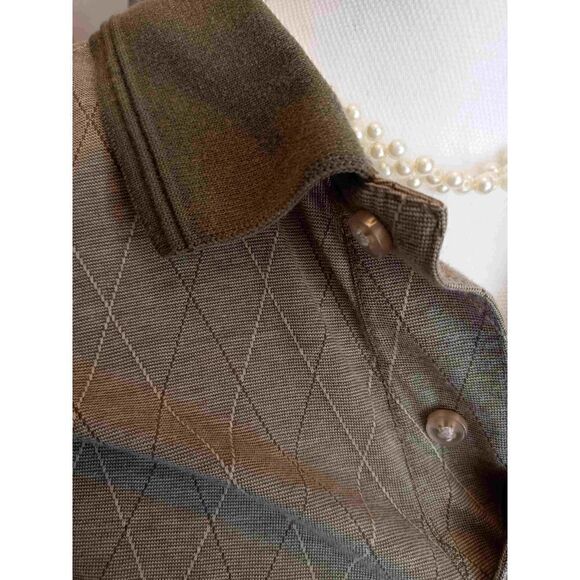 David Taylor Collection Dark Green Polo Shirt Sleeve-XL Good Condition - Picture 3 of 4